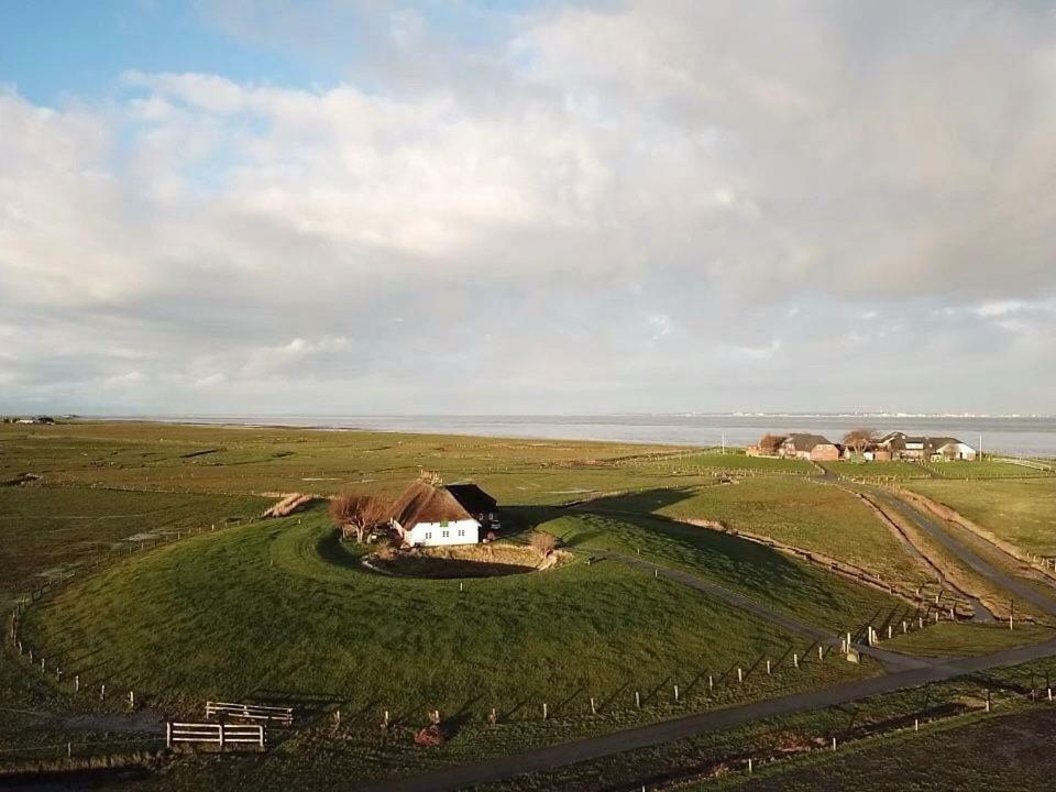 Langeneß Kapitaenshaus Meerblick מראה חיצוני תמונה